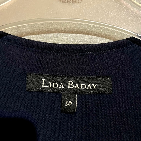 Lida Baday navy blue dress - size small - Picture 2 of 4